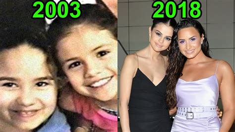 A clip from barney and friends with demi and selena. Demi Lovato and Selena Gomez - 15 Years of Friendship ...