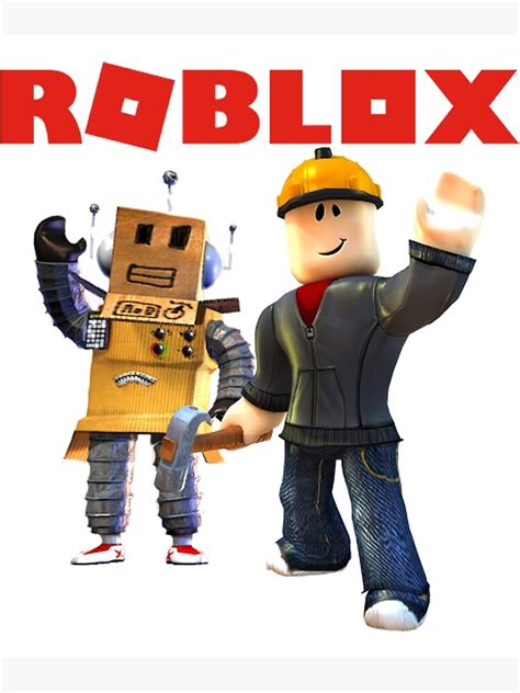 Roblox Builder Poster For Sale By Mperkime Redbubble