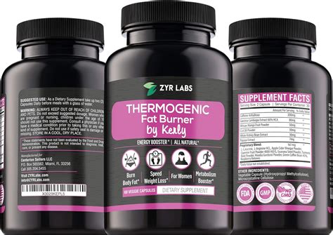 Thermogenic Fat Burner By Kerly Premium Weight Loss Diet Pills