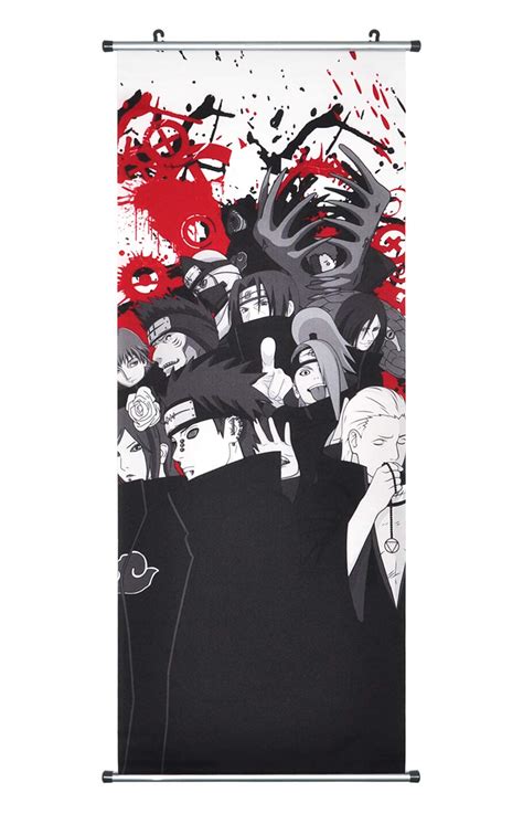Coolchange Large Naruto Scroll Imagekakemono Fabric Poster 100x40 Cm