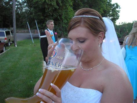 brides that drank too much fun