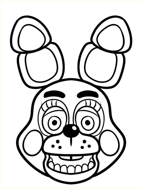 Fnaf Security Breach Coloring Pages Printable Printable Templates