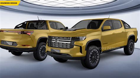 All New Chevy Colorado Gets Quick Cgi Redesign Looks Like A Small