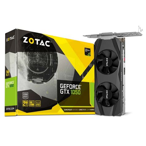 Zotac Geforce Gtx 1050 Low Profile 2gb Gddr5 Pci Express 30 Tek Reja