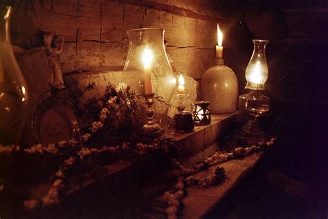 A hidden gem near the cabins is the general lew wallace study & museum in crawfordsville. Mantle By Candlelight Photograph by Mike Stanfield