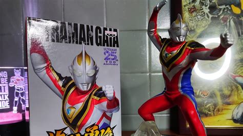 Ultraman Gaia Supreme Version Banpresto Hero Brave Statue Review