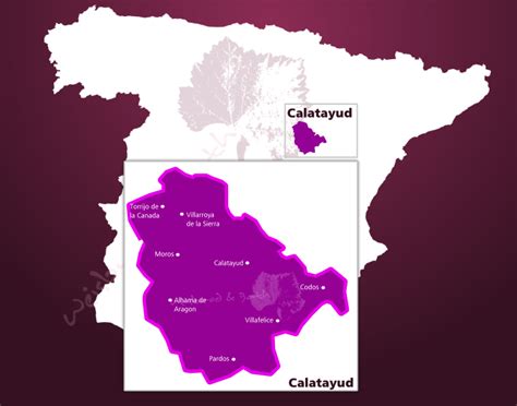 Weinbauregion Calatayud Spanisches Dop Weinbaugebiet Für Roséweine