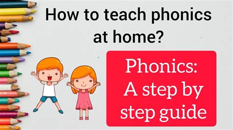 9 Steps In Teaching Phonics At Home A To Z Information On Phonics A