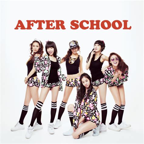 Korean Album Arts After School Albums