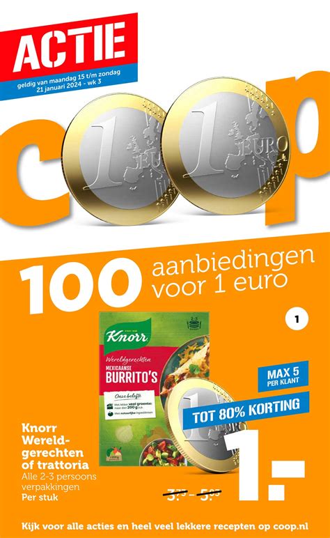 Coop Supermarkten Coop Supermarkten Folder Week 3 2024 Pagina 1