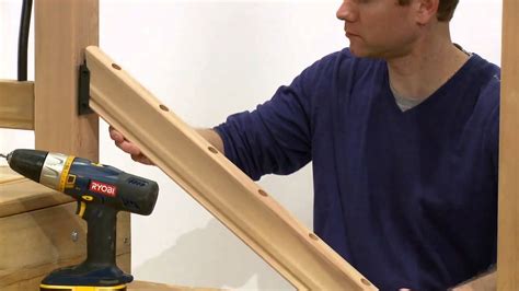 We removed the railing and cut out the offending posts. How to Install a Rail Simple Tuscany Stair Railing Kit ...