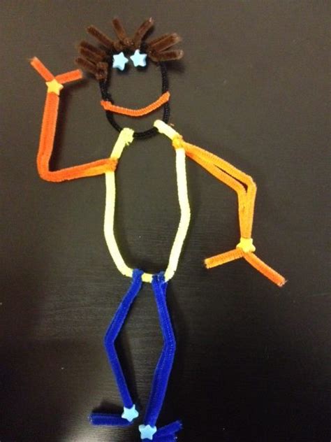 Pipe Cleaner And Wikki Stick People