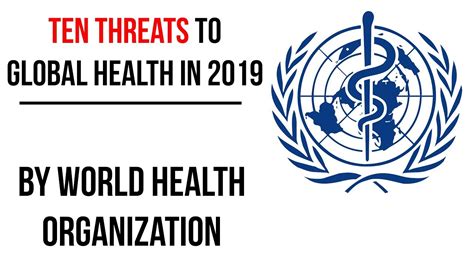 In this paper, a case study was. Ten threats to global health in 2019 World Health ...