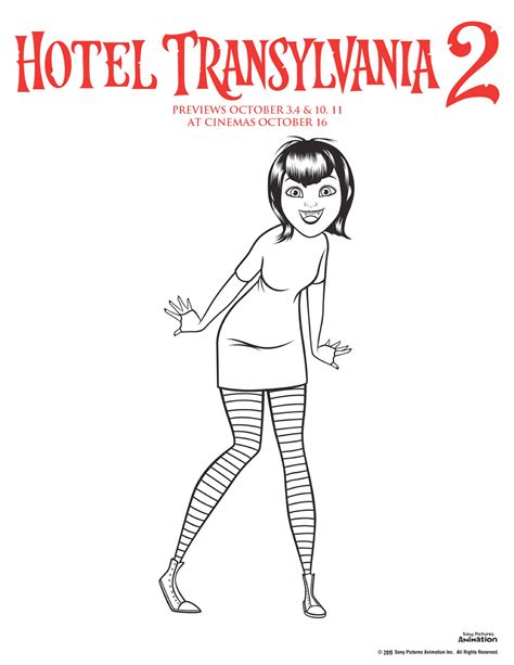 Dracula and the gang are here in these adorable hotel transylvania coloring pages. Hotel Transylvania Colouring Pages - In The Playroom