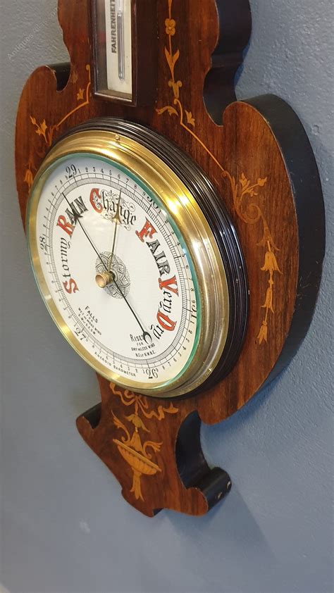 Only over time, the person realized that it was possible to learn about the occurrence of bad weather or the establishment of clear weather by changing the atmospheric pressure. Antiques Atlas - Antique Mahogany Barometer