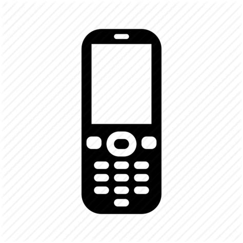 Cell Phone Icon Black 157527 Free Icons Library