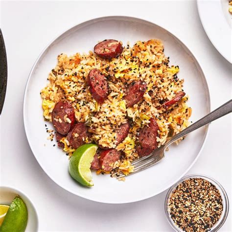 This kielbasa fried rice is a flavorful one pot, no fuss skillet meal that is ready in about 15 minutes. Your Plans Can Wait—Tonight Is For Kielbasa Fried Rice ...