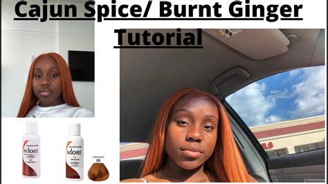 Can i go straight from medium brown to that color? Dying Hair Cajun Spice/ Burnt Ginger| Water Color Method ...