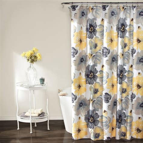 Gallery of target com shower curtains. Lush Decor Leah Floral Polyester Shower Curtain, 72x72 ...