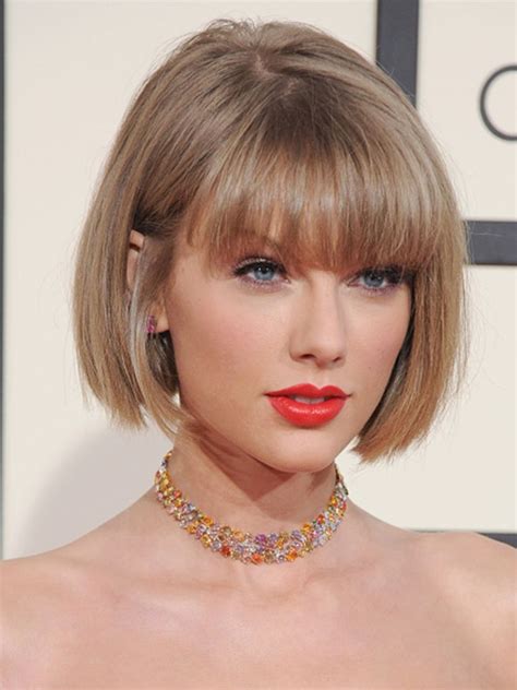 Taylor Swifts Hair Journey From Wavy Lob To Classic Bob