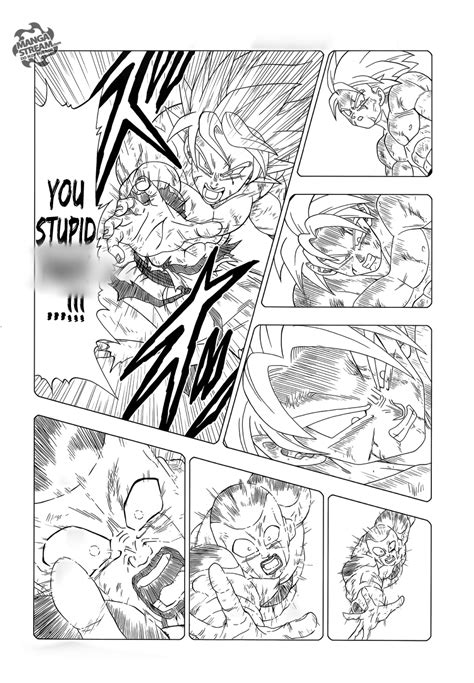 So Goku In The Anime Was Angry With Frieza After Killing Frieza But In The Manga He Looked