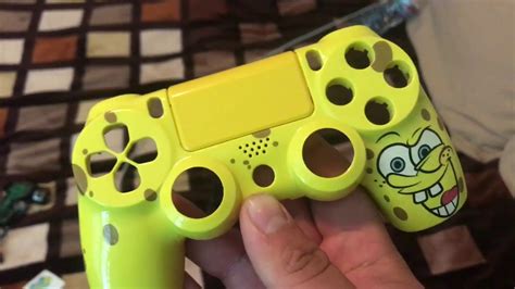 How To Mod A Ps4 Controller Spongebob Controller Youtube