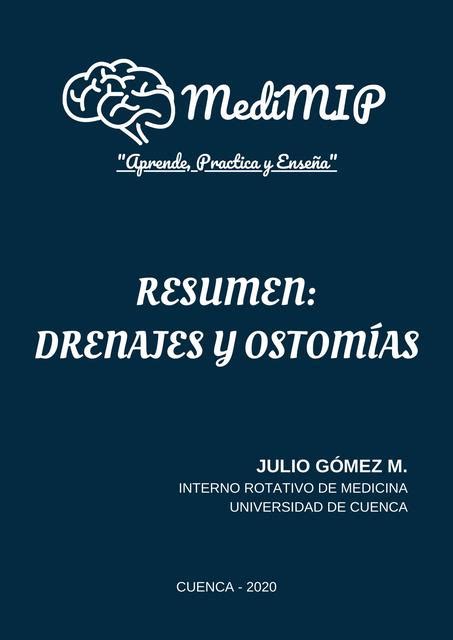 RESUMEN Drenajes y Ostomías MediMIP uDocz