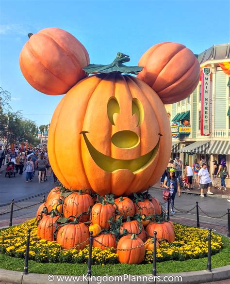 Halloween Time At Disneyland Mickey Mouse Pumpkin Disneyland