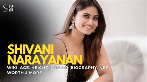 Shivani Narayanan Wiki Biography Age Height Weight Husband