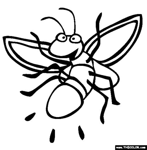 Leo the lightning bug coloring page. lightning bug clipart black and white 20 free Cliparts ...