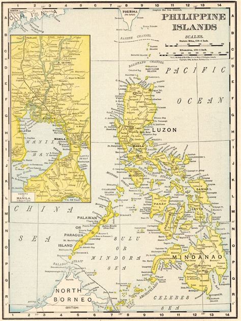 Old Map Of Philippines