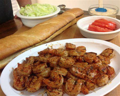 Dallas bbq catering also provides perfect bbq food, reasonably priced and presented in the authentic texan style. Grilled BBQ Shrimp Po'Boy