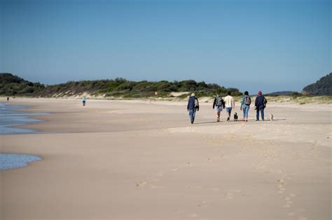 Premium Photo Walking On The Beach In Australia