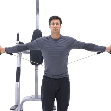 Band Chest Fly Exercise Videos And Guides