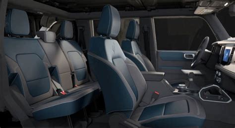 2021 Ford Bronco First Edition Navy Pier Interior Pictures Emerge