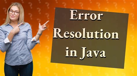 How To Fix Errors In Java YouTube