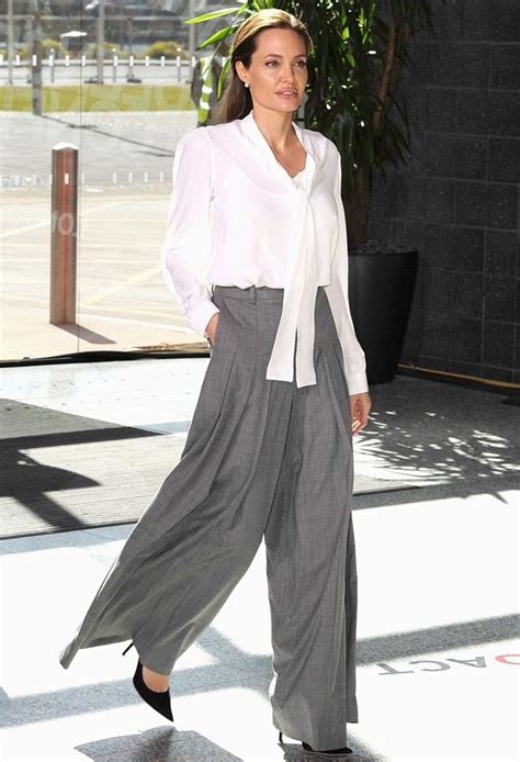 Steal Her Style Angelina Jolies Outfits Are Every Minimalists Dream