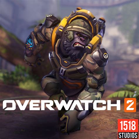 Artstation Overwatch 2 Winston Epic Tactical Skin