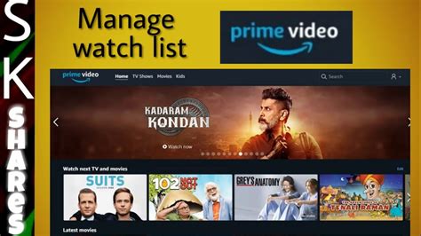 How To Add Remove Movie Tv Show From Watchlist And Manage It Youtube