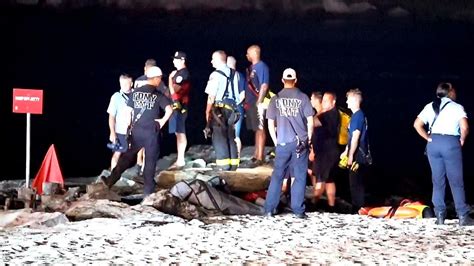 Coast Guard Search For Swimmer In Queens Now Recovery Mission Newsday