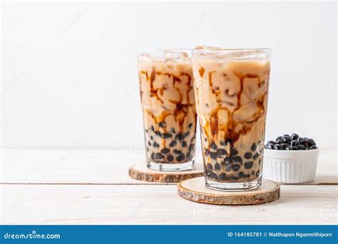 Taiwan Milk Tea With Bubble Stock Image Image Of Healthy Fresh