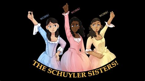 The Schuyler Sisters Hamilton Workshop Cast Youtube