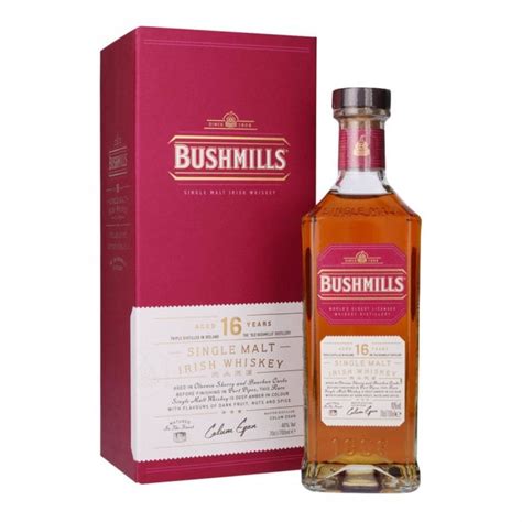 Bushmills 16 Year Old Port Finish Whisky From The Whisky World Uk