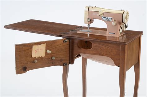 Necchi Vintage Sewing Machine Table Ebth