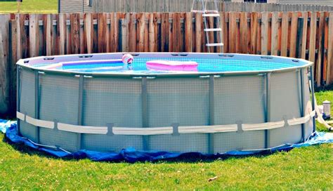Intex 16 Ft X 48 In Ultra Frame Above Ground Pool Set Review Pool