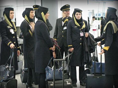 Iran Air Captains And Stewardesses Seen At Kuala Lumpur Mal Flickr