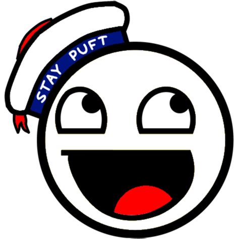 Stay Puft Smiley Awesome Face Epic Smiley Know Your Meme