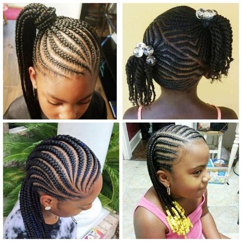 It provides a very different look. Sweet Cornrows For Cute Little Girls | Cornrows for little ...