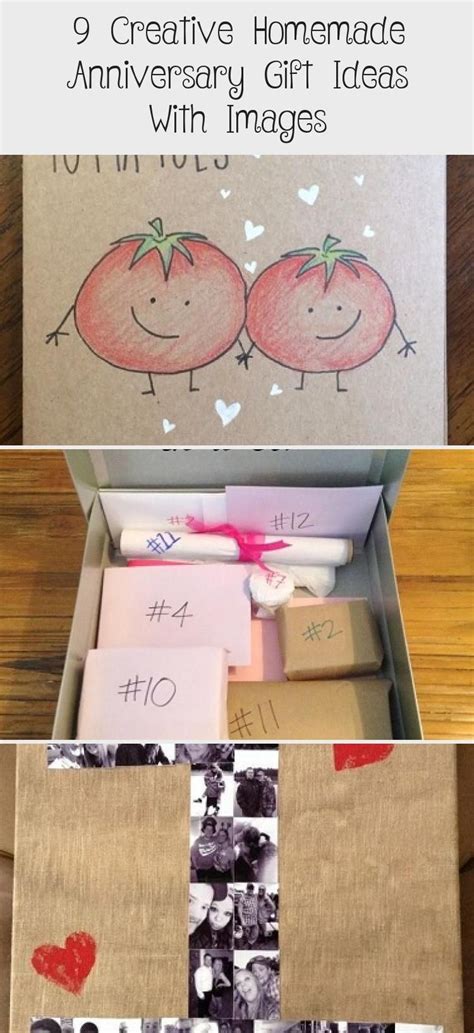 Looking for homemade boyfriend gift ideas to make your man smile? 9 Creative Homemade Anniversary Gift Ideas With Images ...