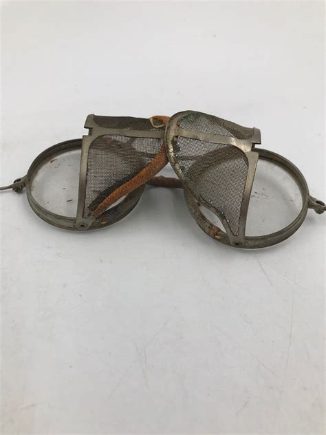 Wilson Optical Antique Motorcycle Safety Glasses 30 Gem